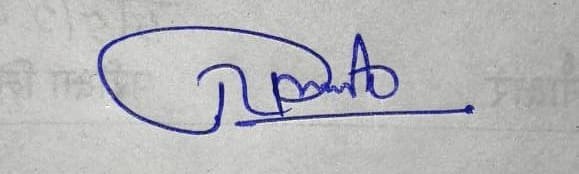 Chairman Signature